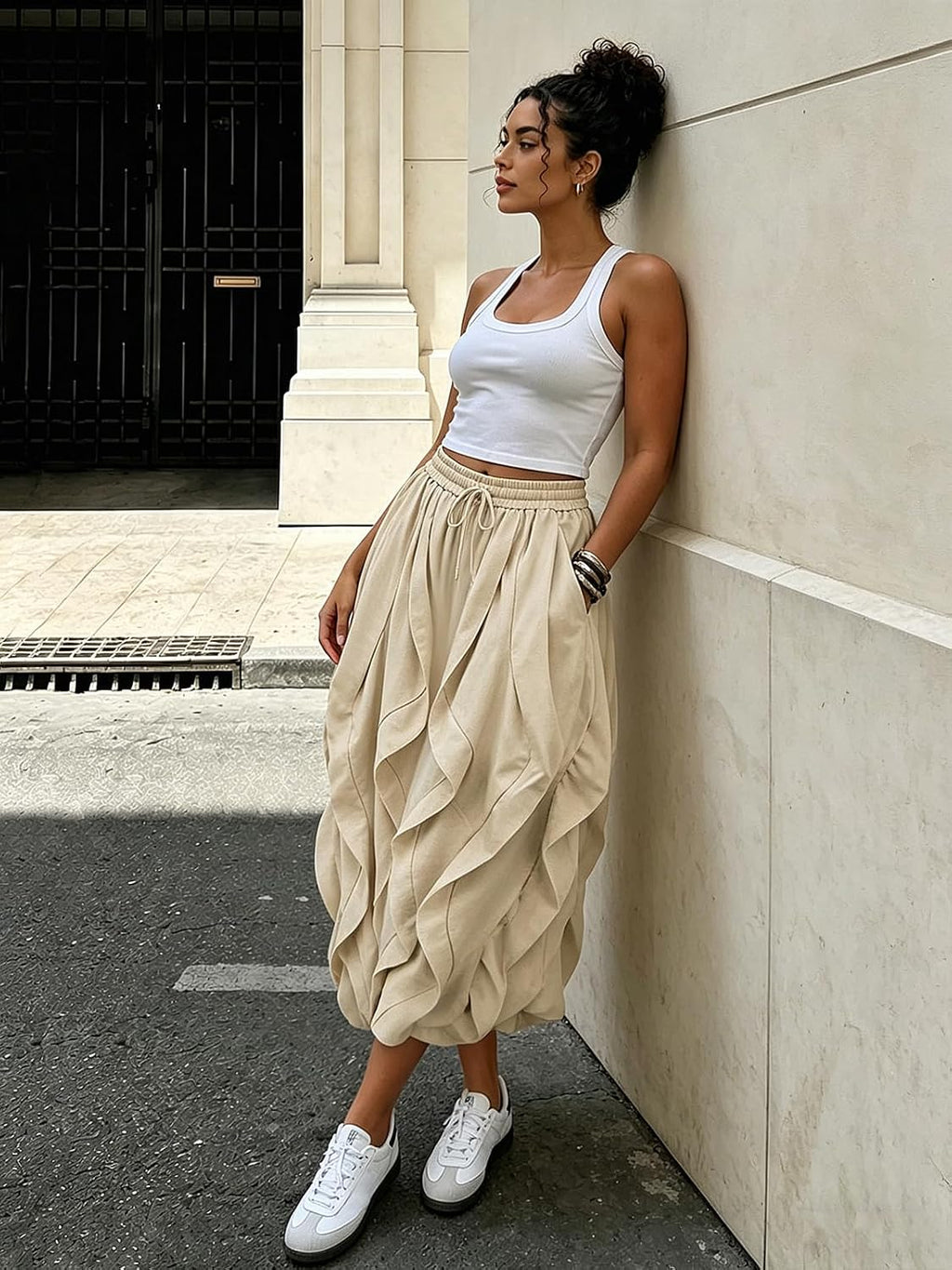 knowfashionstyle Cargo Skirts for Women Brunch Concert Going Out Outfits