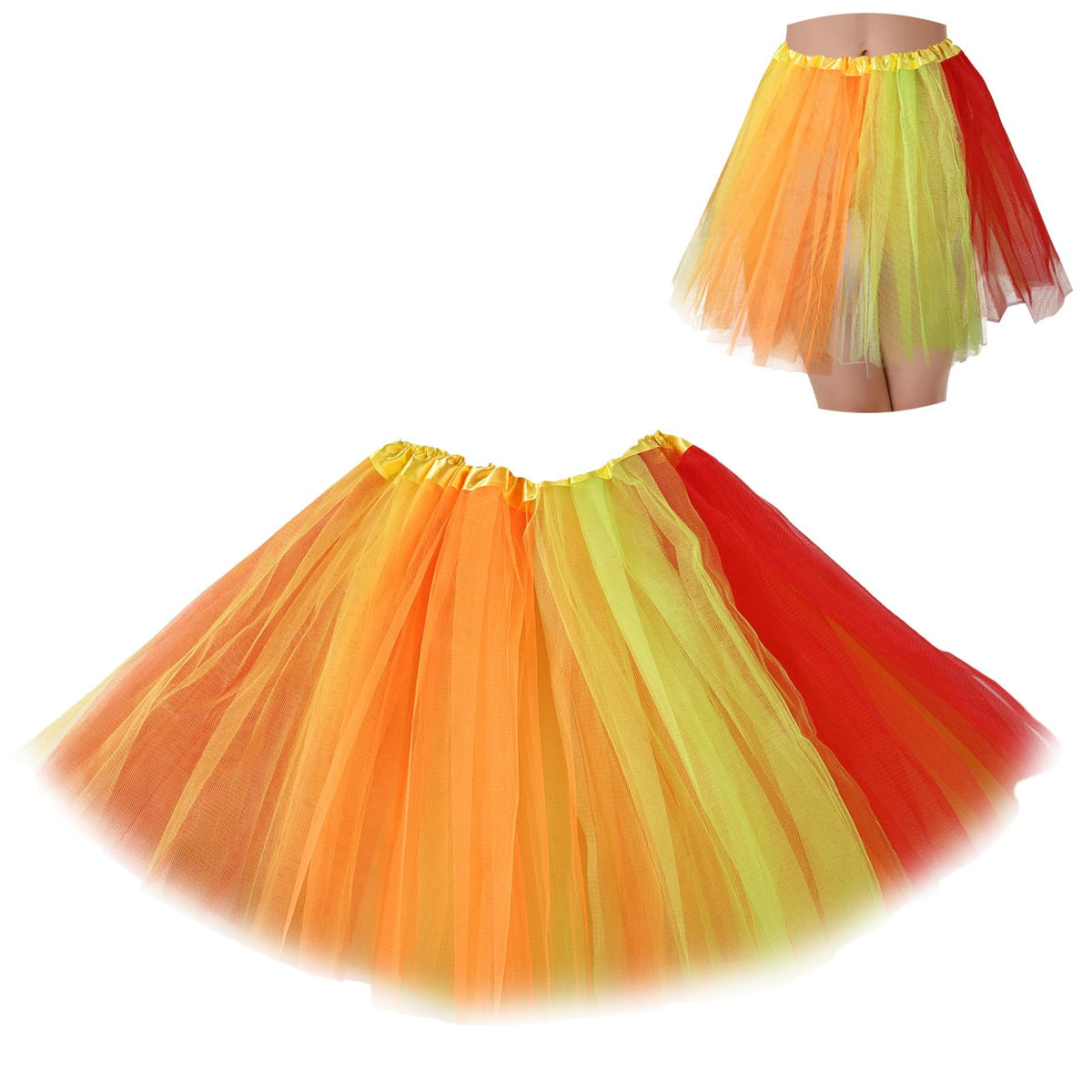 Tutus for Women Adult Tutu Tulle Skirts Costumes for Women 3 Layered Womens Tutu Skirts for Girls Teens Halloween Ballet
