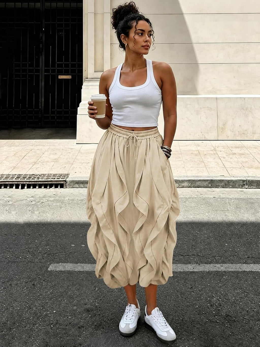 knowfashionstyle Cargo Skirts for Women Brunch Concert Going Out Outfits