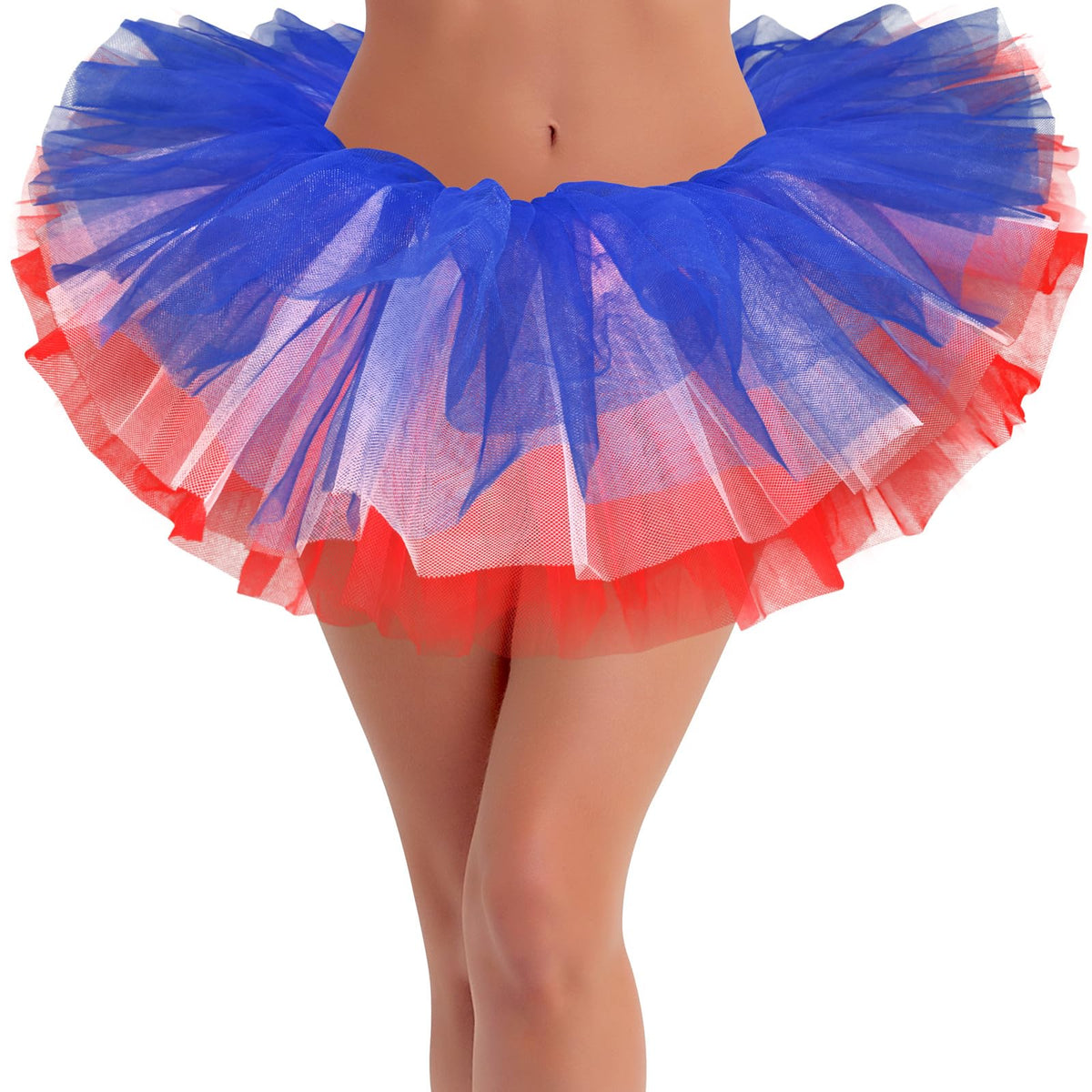 Sarfel Tutus for Women 5 Layered Adult Tutu Skirts for Women Fluffy Skirt