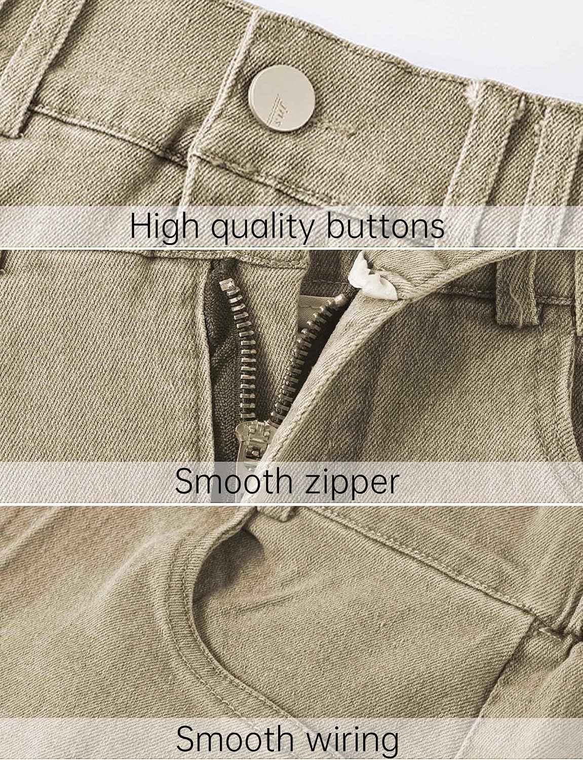 Buauty Women Denim Cargo Skirt Y2K, Mini Low Waist Jean Skirts Bodycon Flap Pockets 2026 Trendy Short