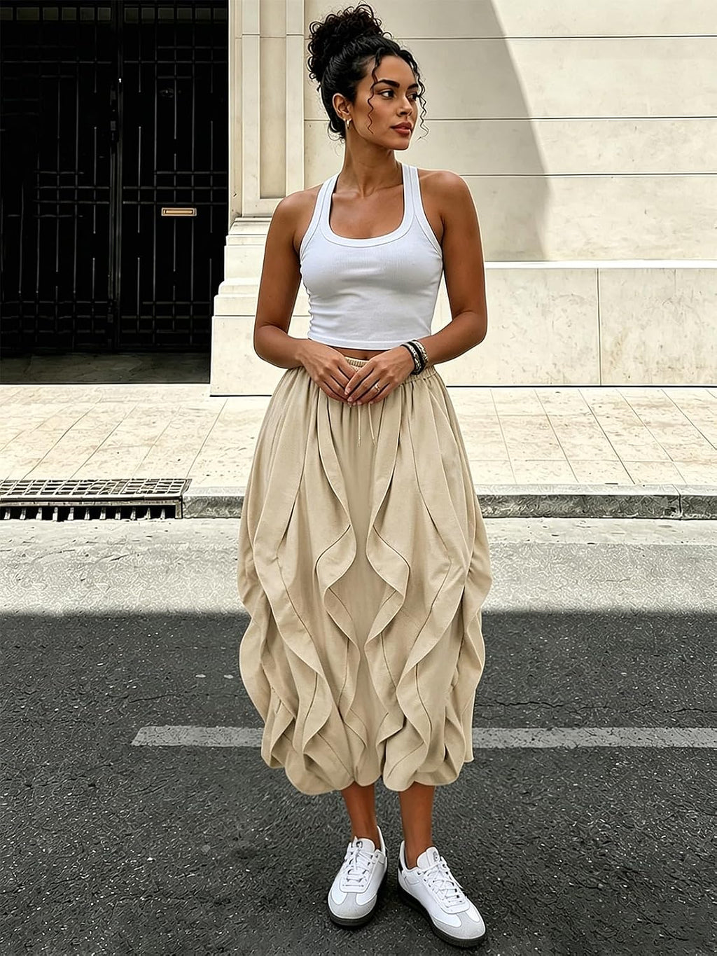 knowfashionstyle Cargo Skirts for Women Brunch Concert Going Out Outfits