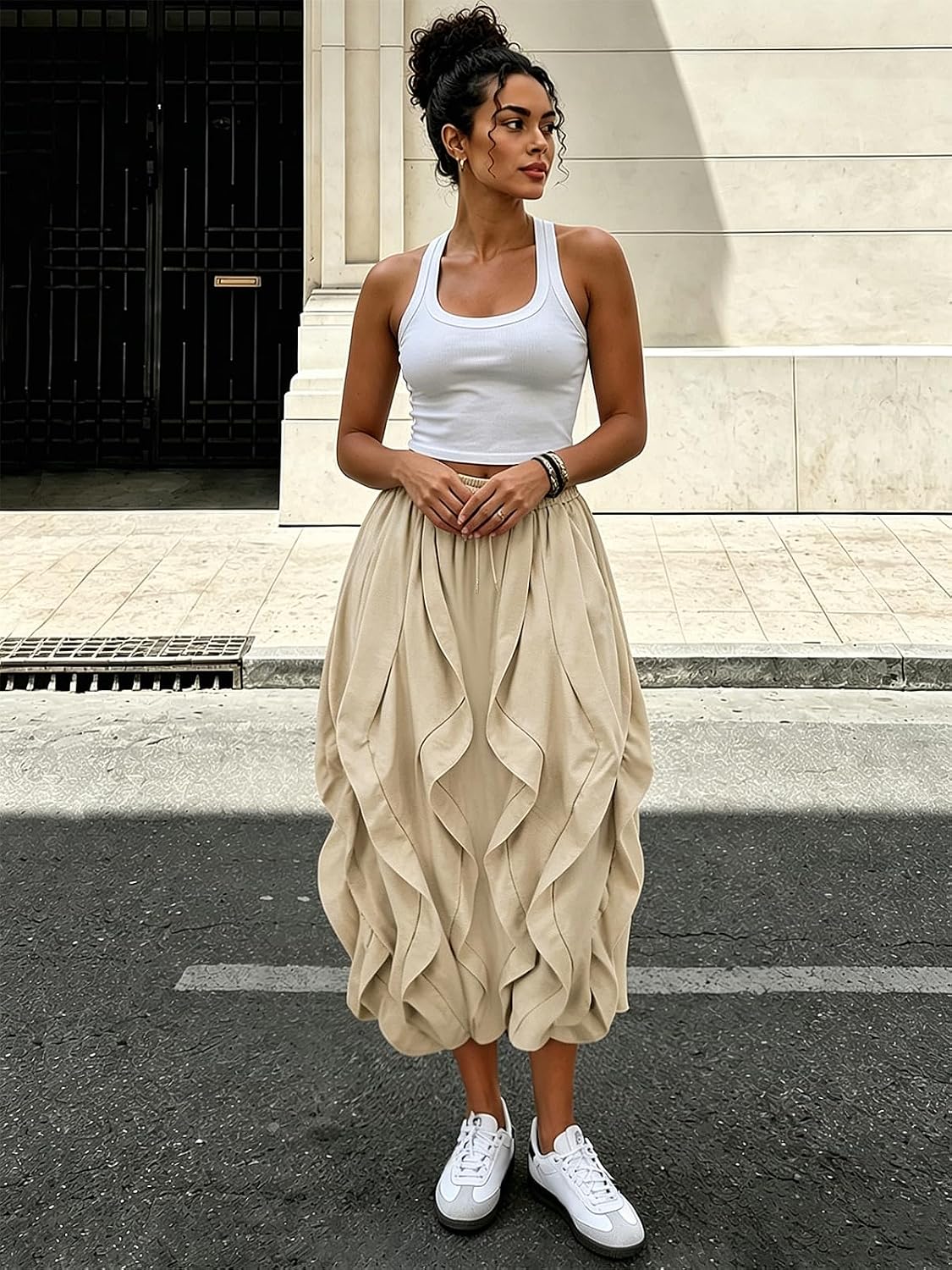 knowfashionstyle Cargo Skirts for Women Brunch Concert Going Out Outfits