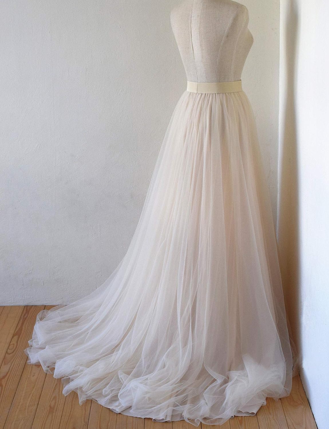 EllieHouse Adult Split Long Floor Prom Party Evening Tulle Skirt P61