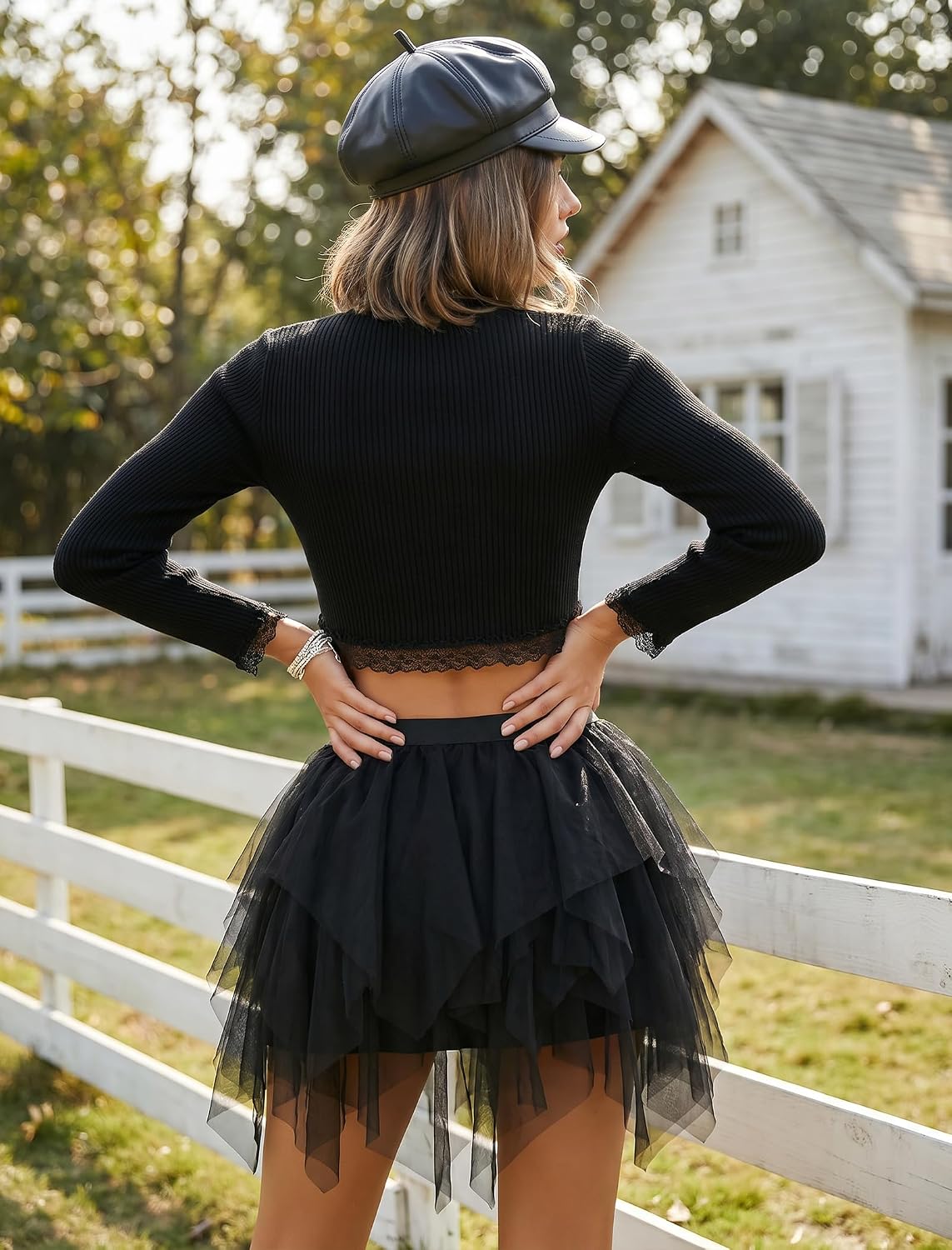 Avidlove Womens Skirt Tulle Short Layered Puffy Mesh Tutu Costume Skirts