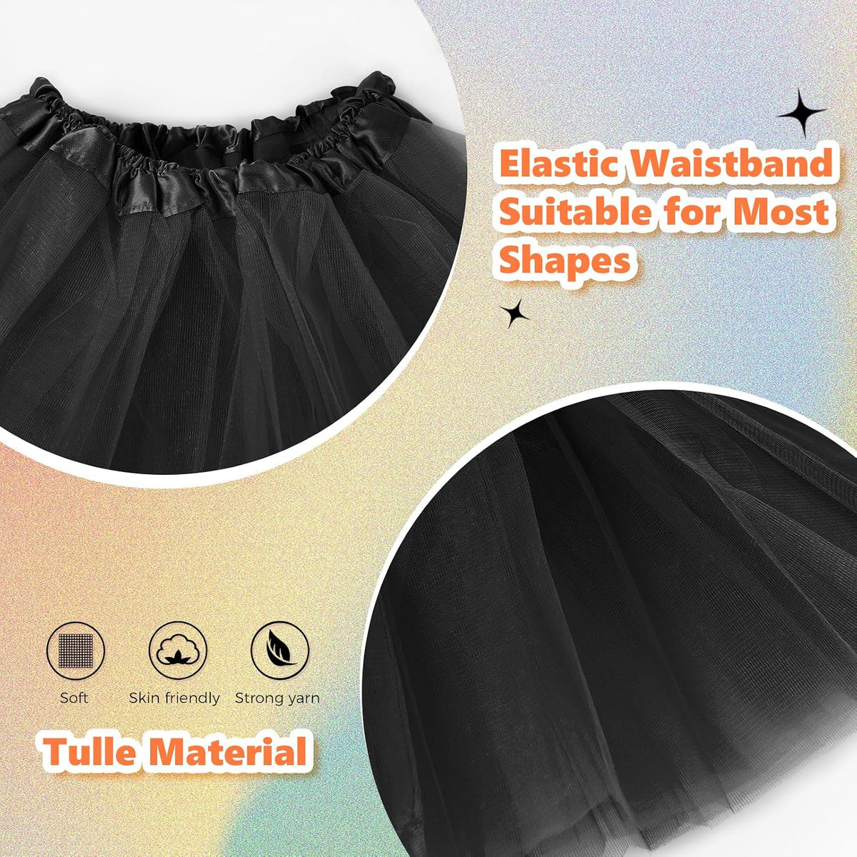 Tutus for Women Adult Tutu Tulle Skirts Costumes for Women 3 Layered Womens Tutu Skirts for Girls Teens Halloween Ballet