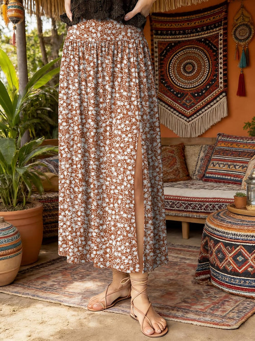 ANRABESS Women's Summer Boho Maxi Skirt