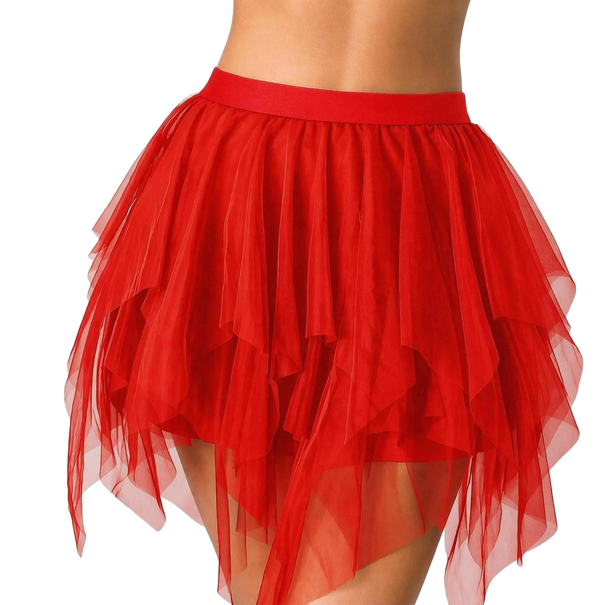 Avidlove Womens Skirt Tulle Short Layered Puffy Fairy Skirt A-Line Mesh Tutu with Lining Mini Party Costume Skirts