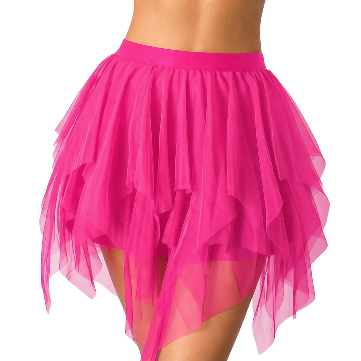 Avidlove Womens Skirt Tulle Short Layered Puffy Fairy Skirt A-Line Mesh Tutu with Lining Mini Party Costume Skirts