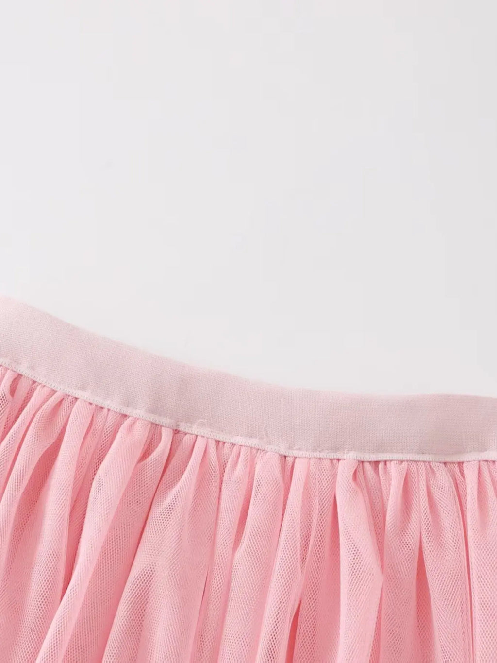 1Pc Dusty Pink Tiered Layered Tulle Dance Skirt, Cute Elastic Waist Ruffle Cake Midi Mesh Skirt Women Ballet Performance Party Costume